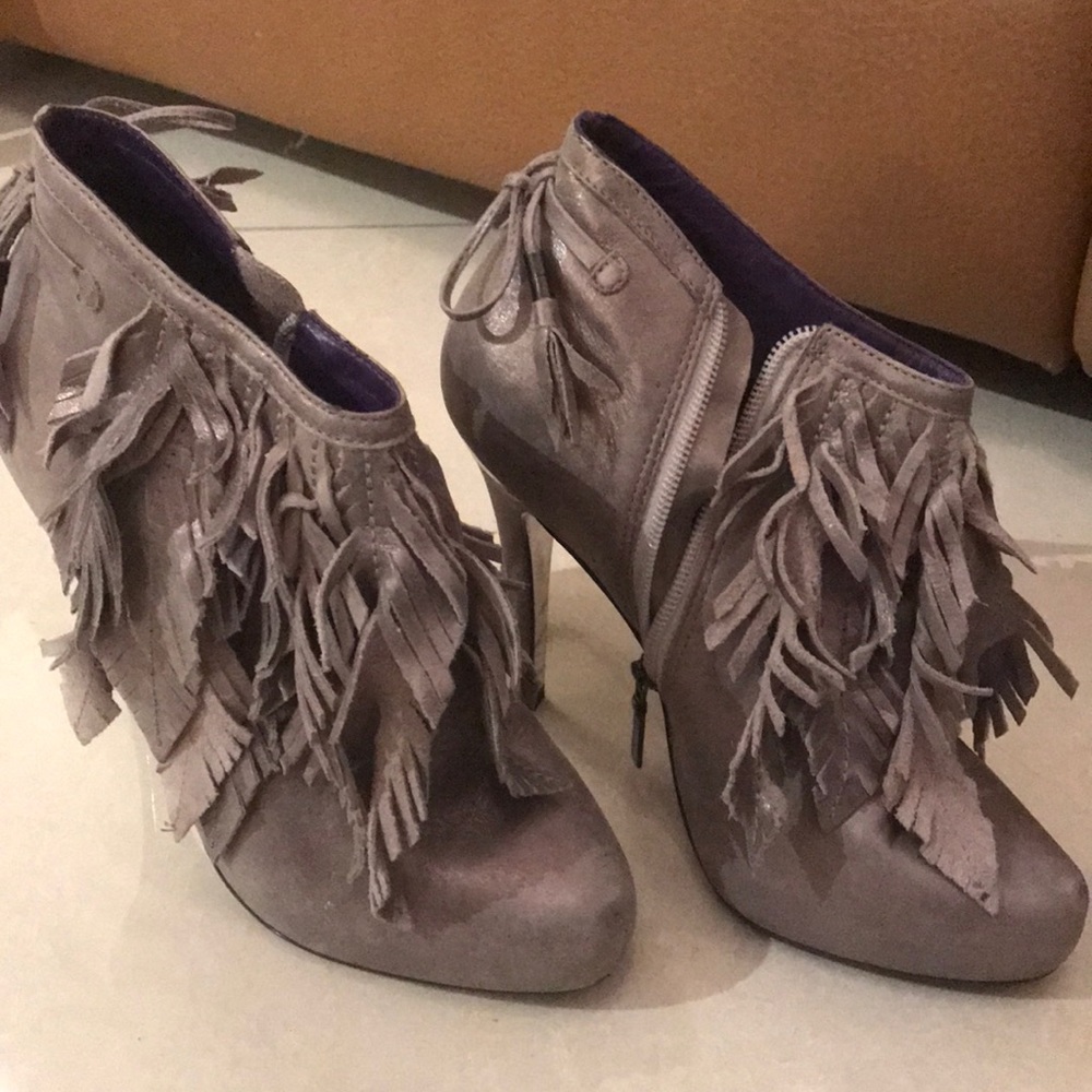 Grey Booties